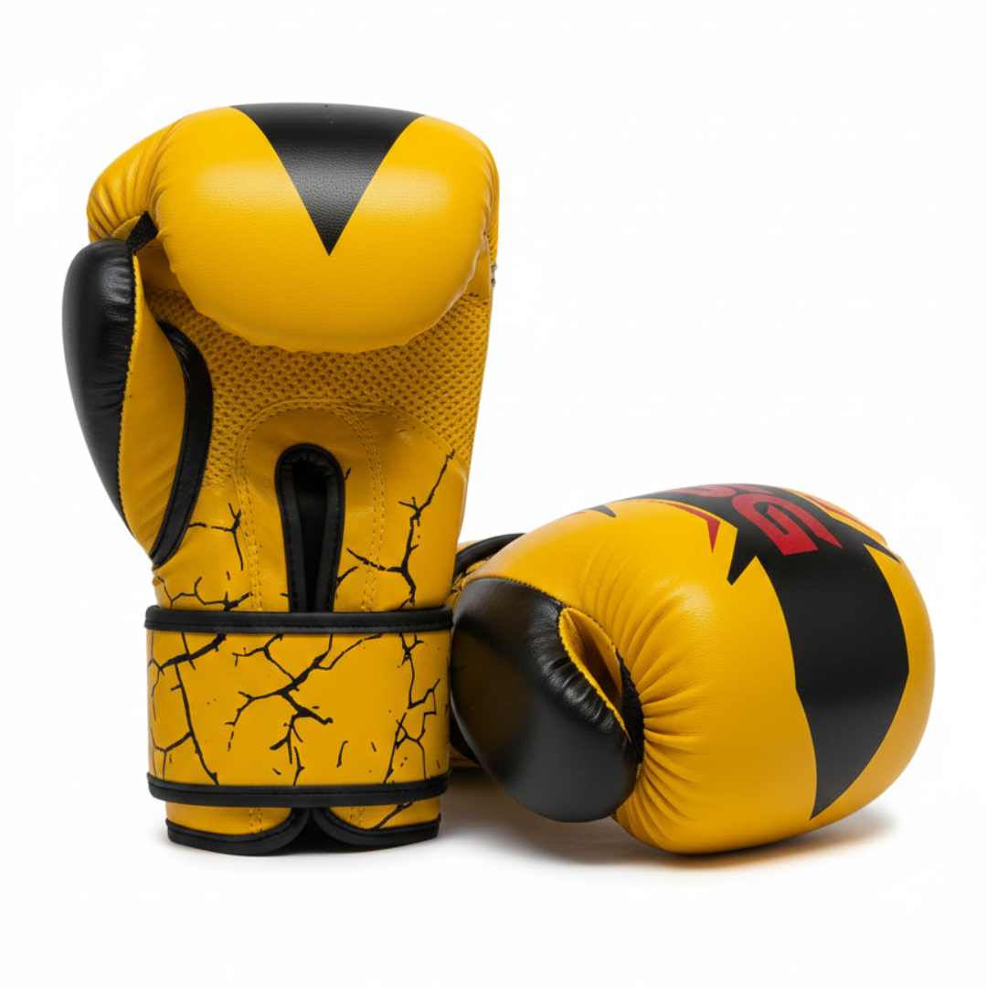 GSG Youth Pro Boxing Gloves for Kids and Teens 5 to 17 Years-YELLOW