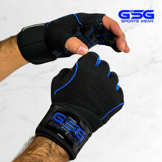 GSG MaxHold Gym Gloves - Blue