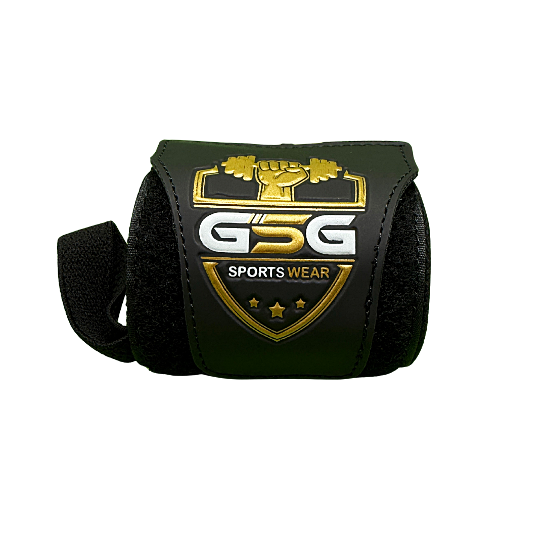 Wrist Straps – Yellow & Balck| GSG Sports Wear