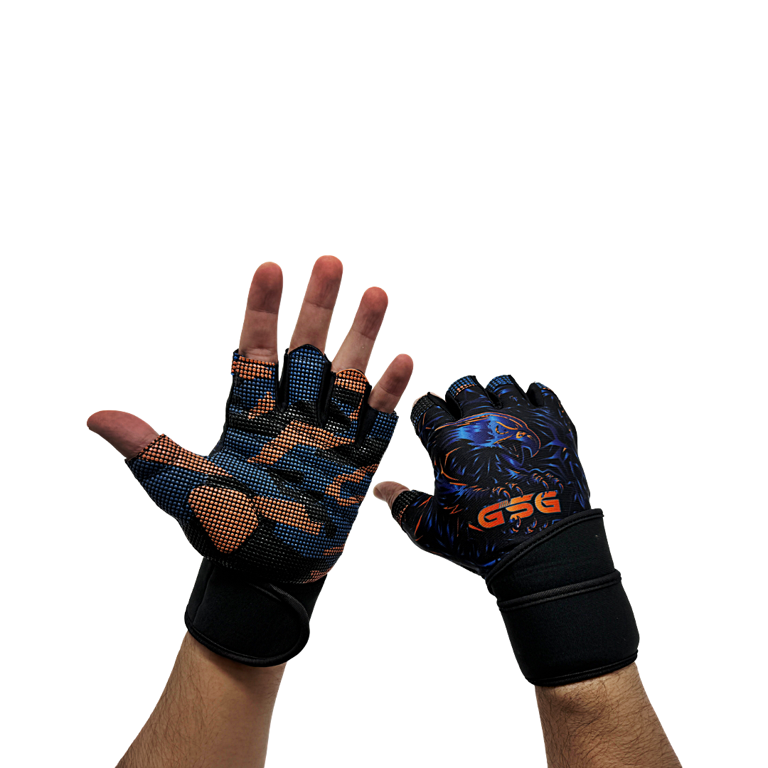 Gym Gloves Falcon Series-Blue