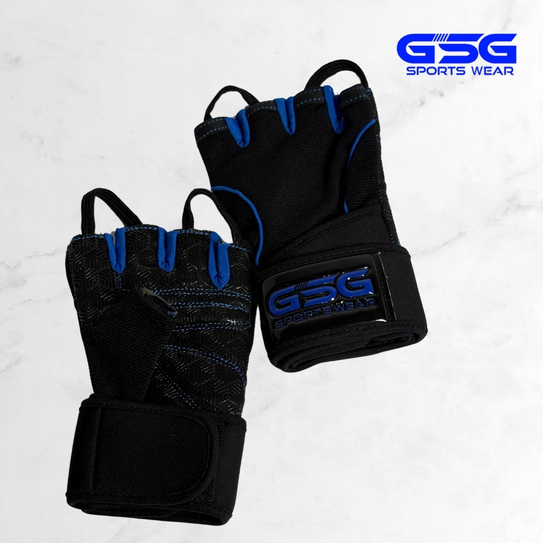 GSG MaxHold Gym Gloves - Blue