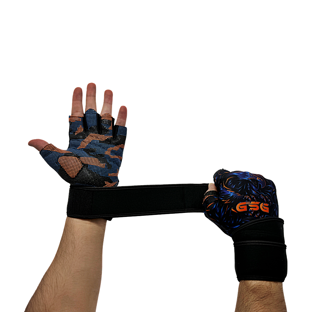 Gym Gloves Falcon Series-Blue