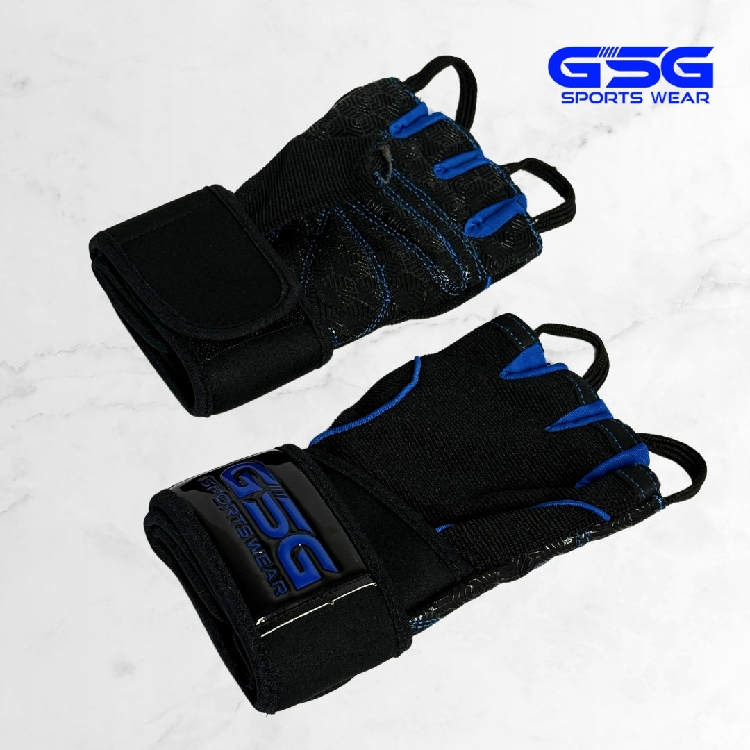 GSG MaxHold Gym Gloves - Blue