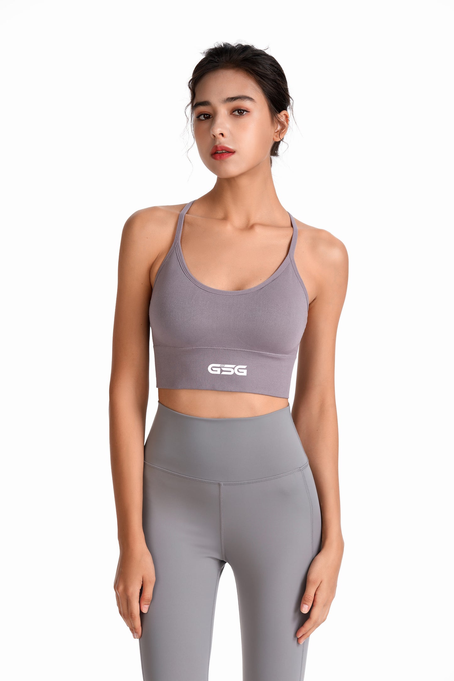 GSG Racerback Sports Bra – Grey