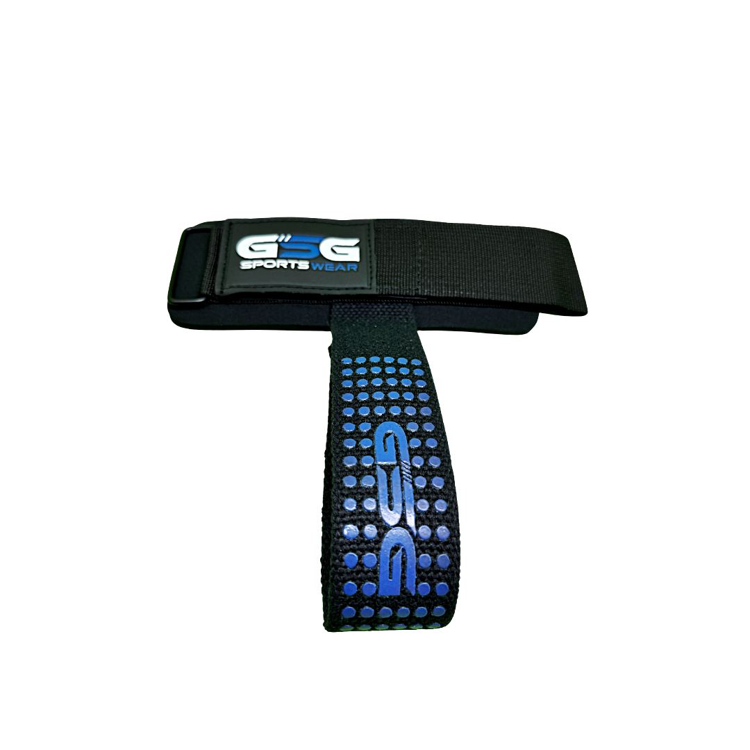 Heavy-Duty Power Lifting Strap-Blue