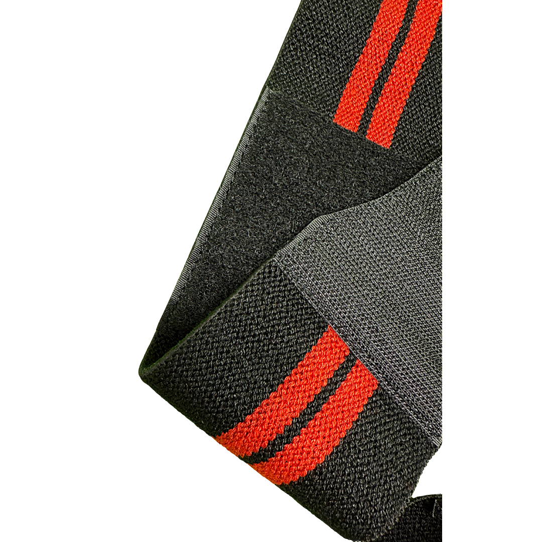 Wrist Straps – Red & Black| GSG Sports Wear