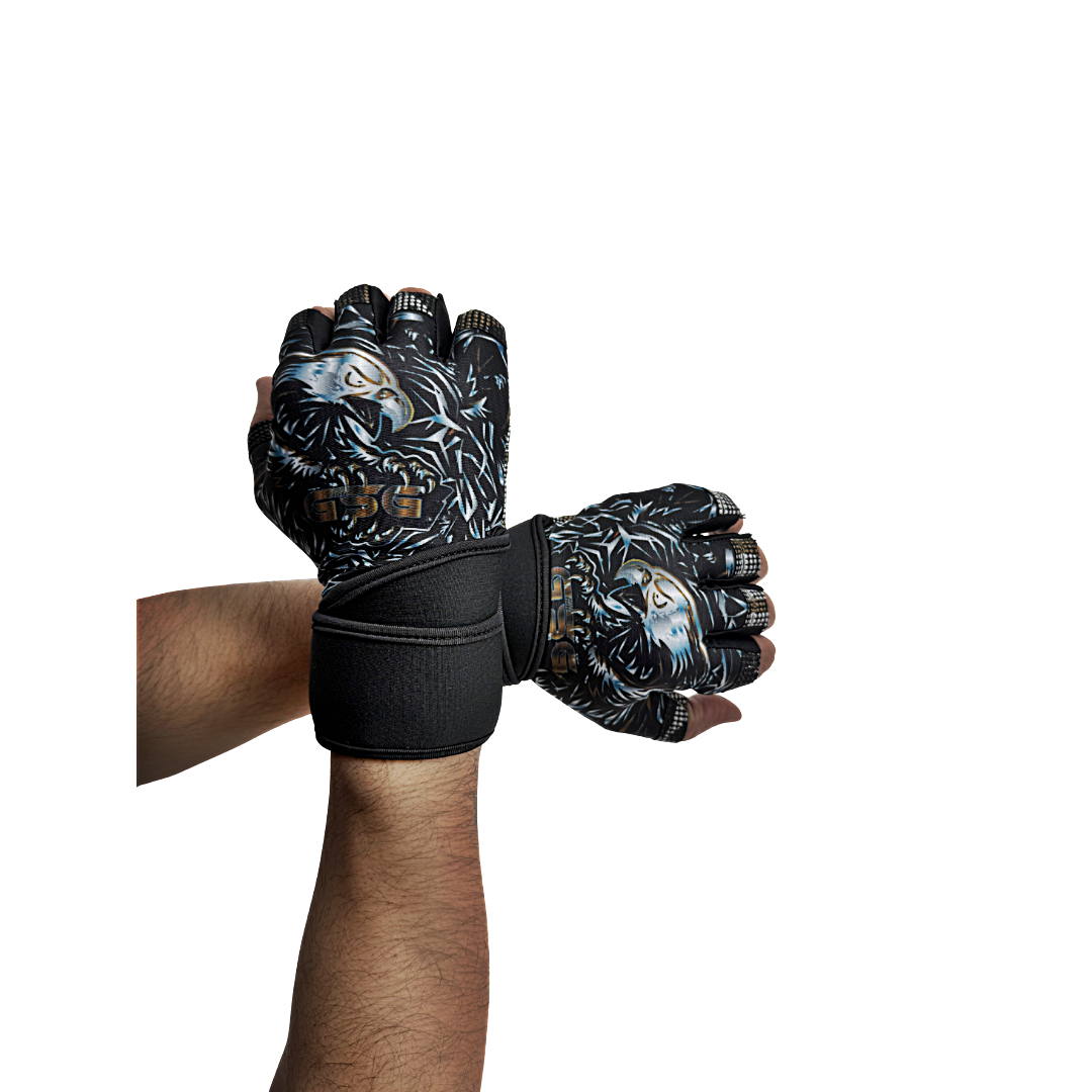 Gym Gloves Falcon Series-GREY