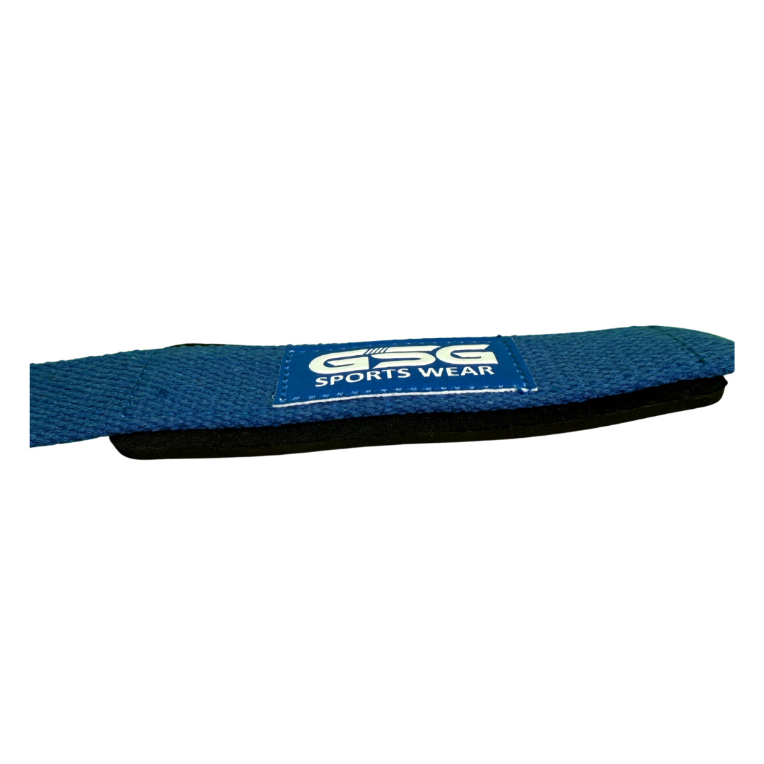 Heavy Duty Lifting Straps – For Weight Training & Wrist Support (Blue)