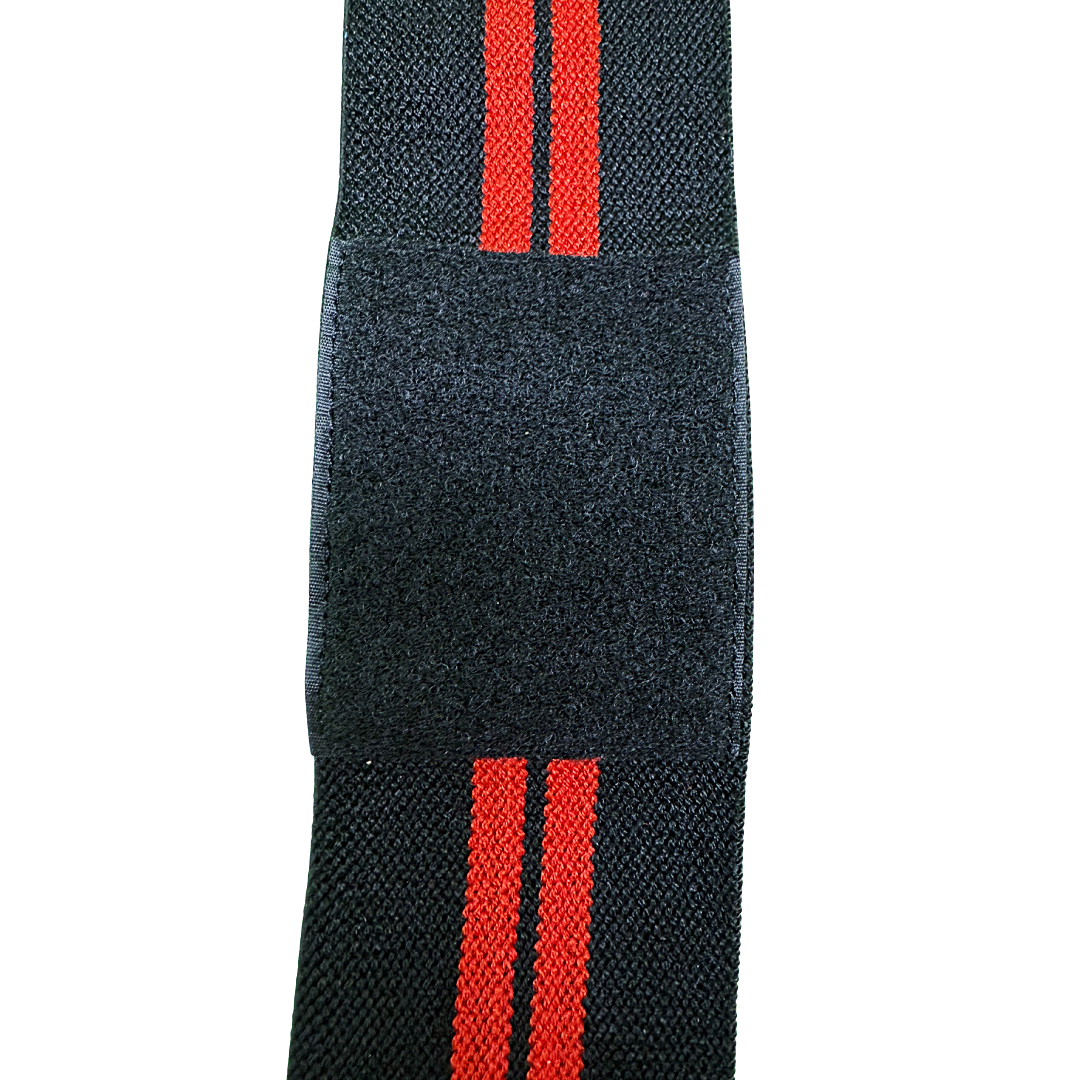 Wrist Straps – Red & Black| GSG Sports Wear