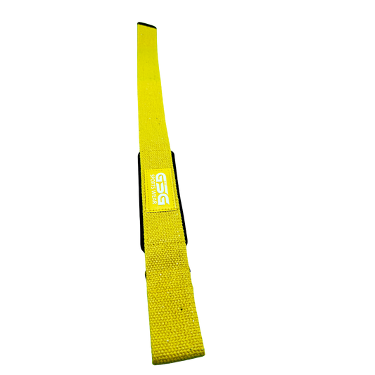 Heavy Duty Lifting Straps – For Weight Training & Wrist Support (Yellow)