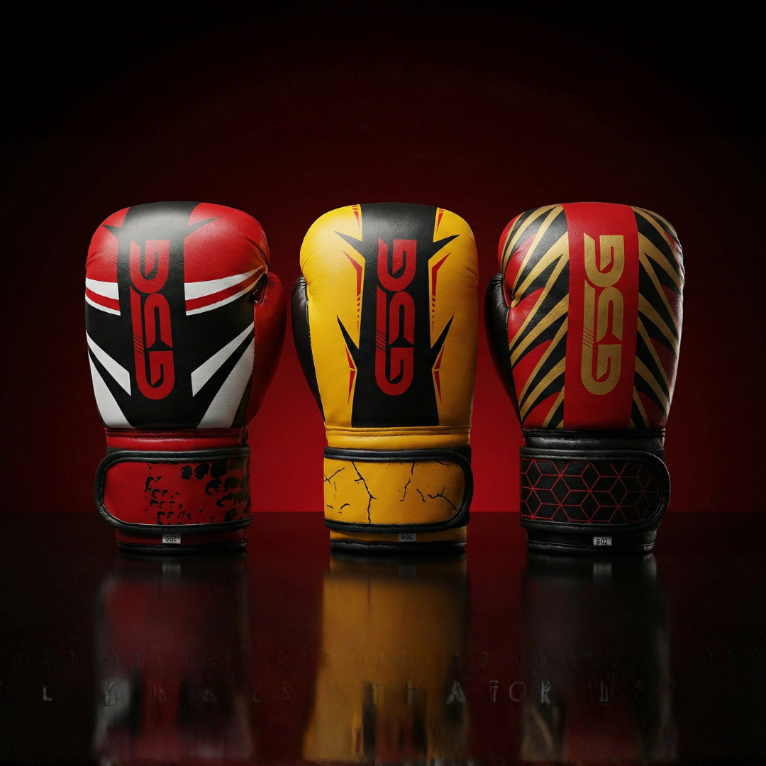 GSG Youth Pro Boxing Gloves for Kids and Teens 5 to 17 Years – GOLD