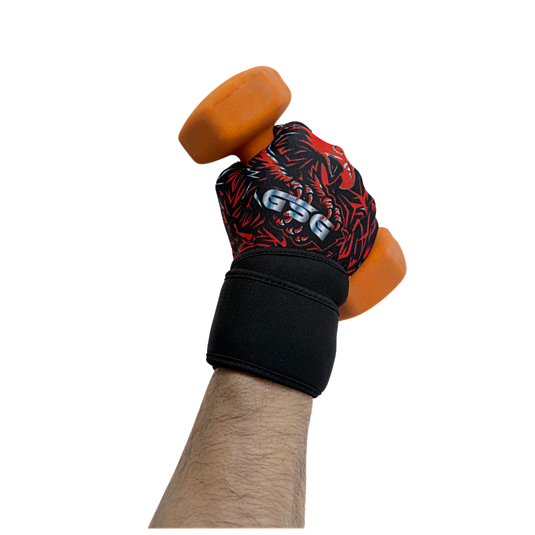 Gym Gloves Falcon Series-RED