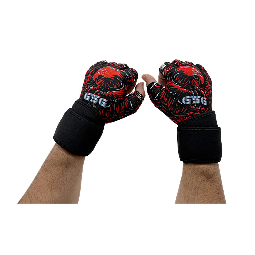 Gym Gloves Falcon Series-RED
