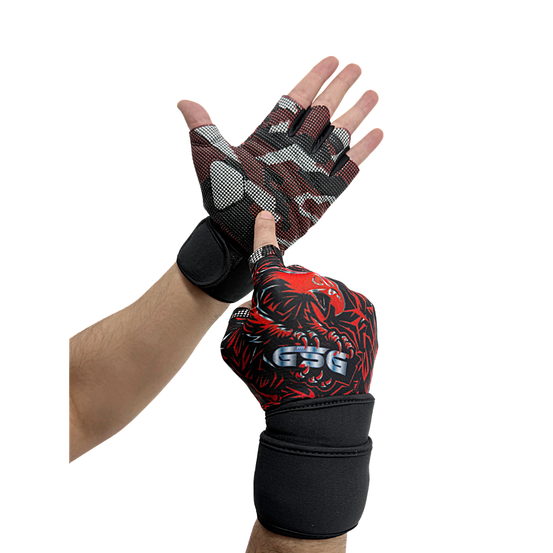Gym Gloves Falcon Series-RED