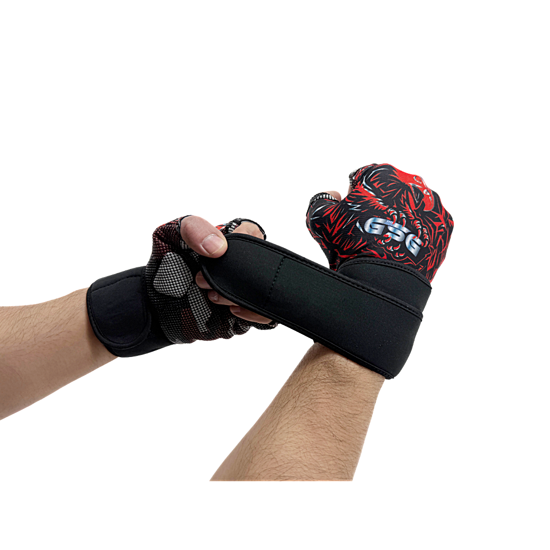 Gym Gloves Falcon Series-RED