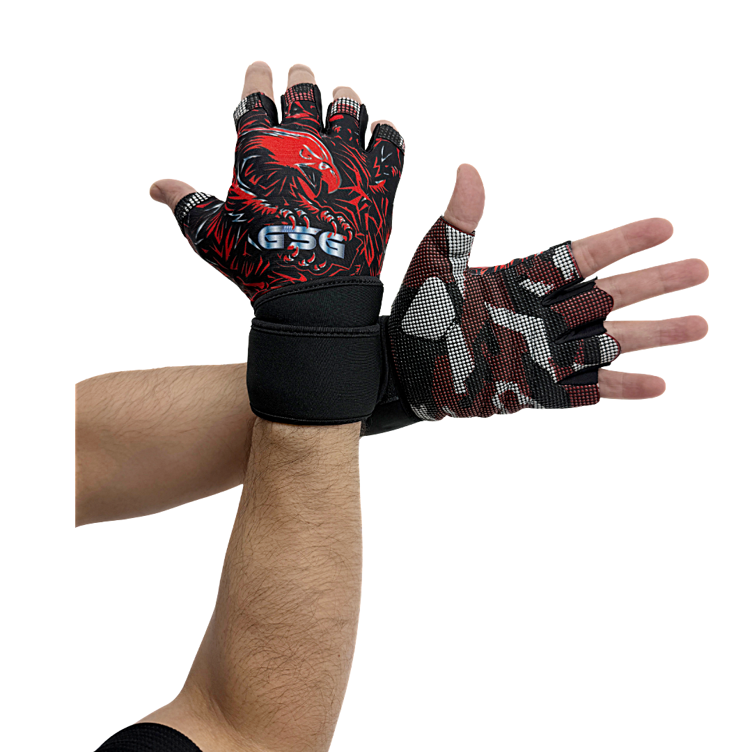 Gym Gloves Falcon Series-RED