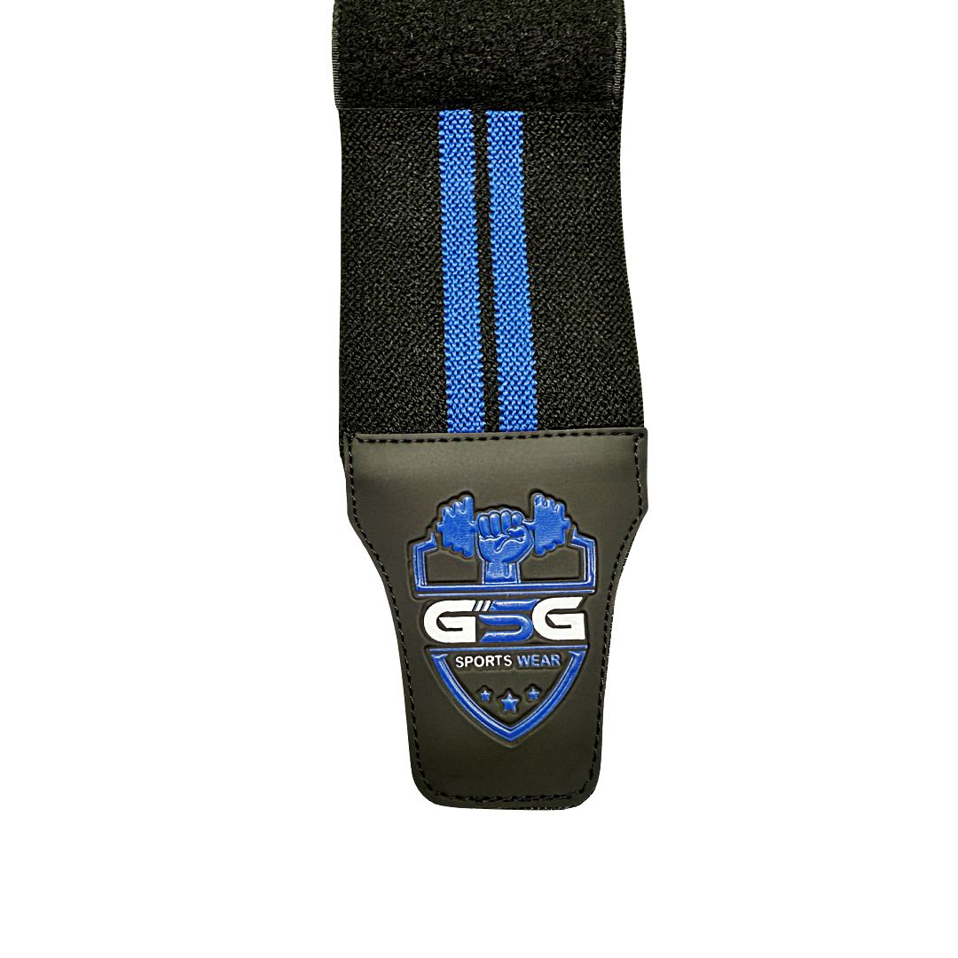 Wrist Straps – Blue & Black GSG Sports Wear
