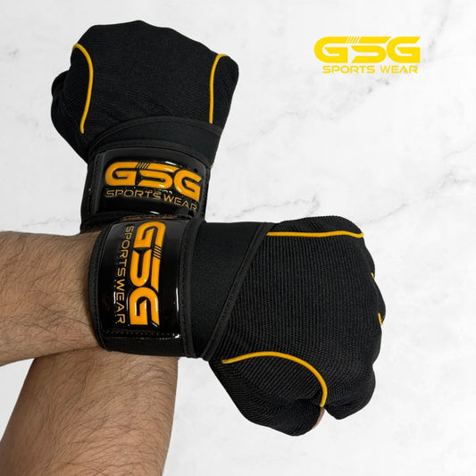 GSG MaxHold Gym Gloves - Yellow