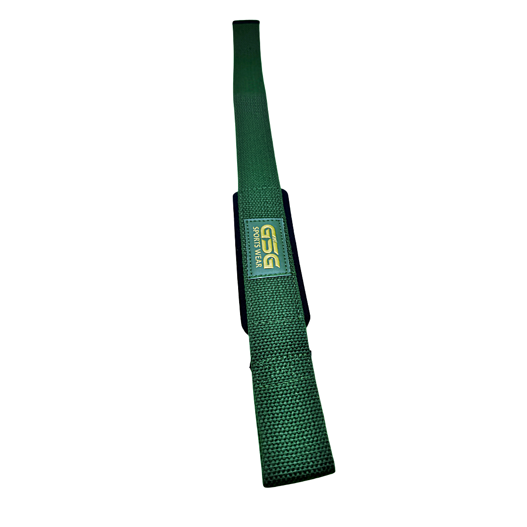 Heavy Duty Lifting Straps – For Weight Training & Wrist Support (Green)