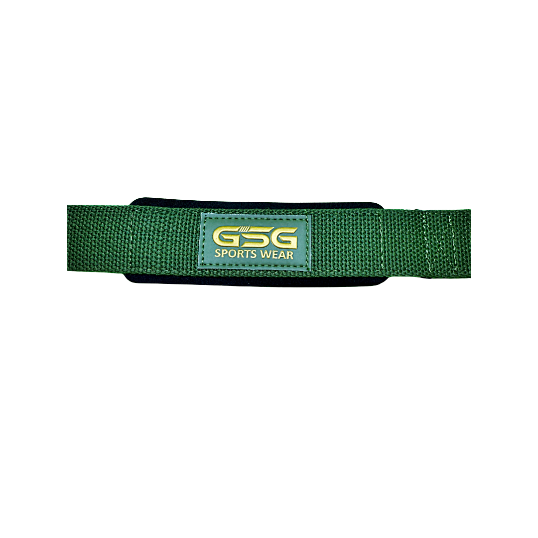Heavy Duty Lifting Straps – For Weight Training & Wrist Support (Green)