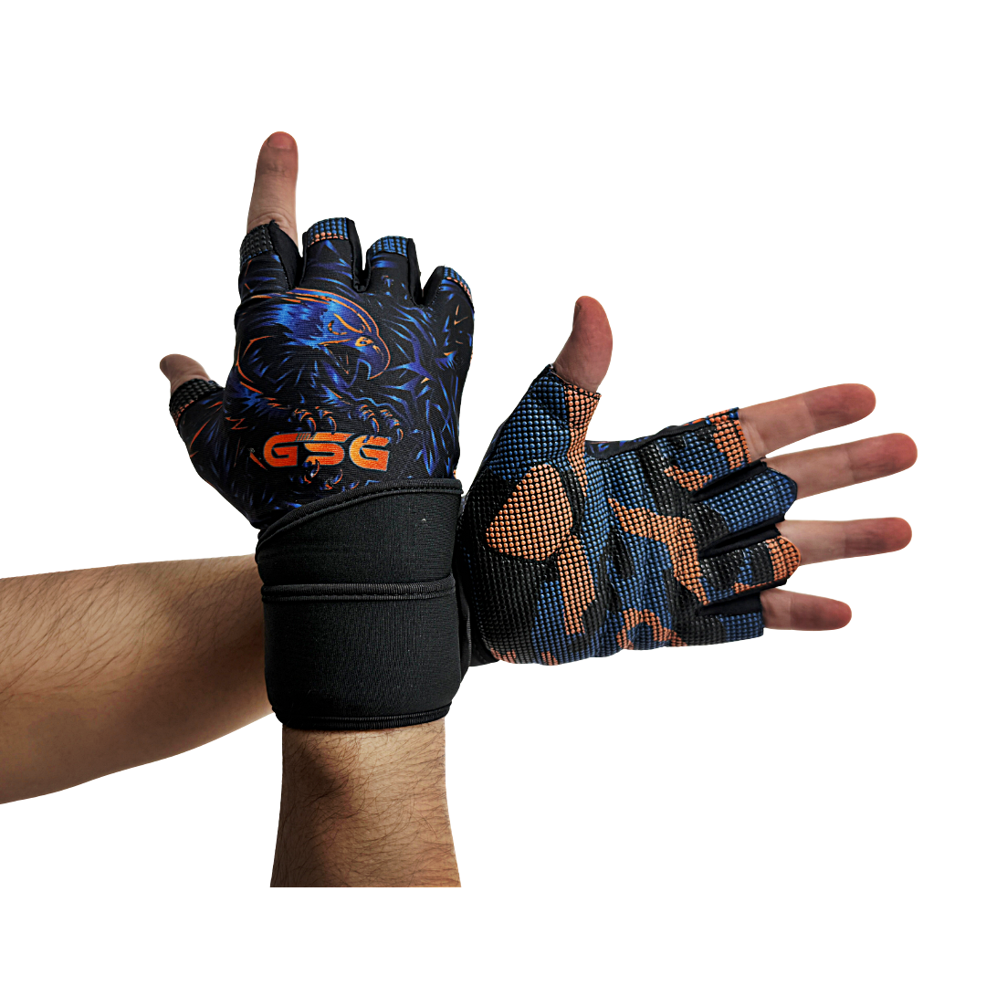 Gym Gloves Falcon Series-Blue