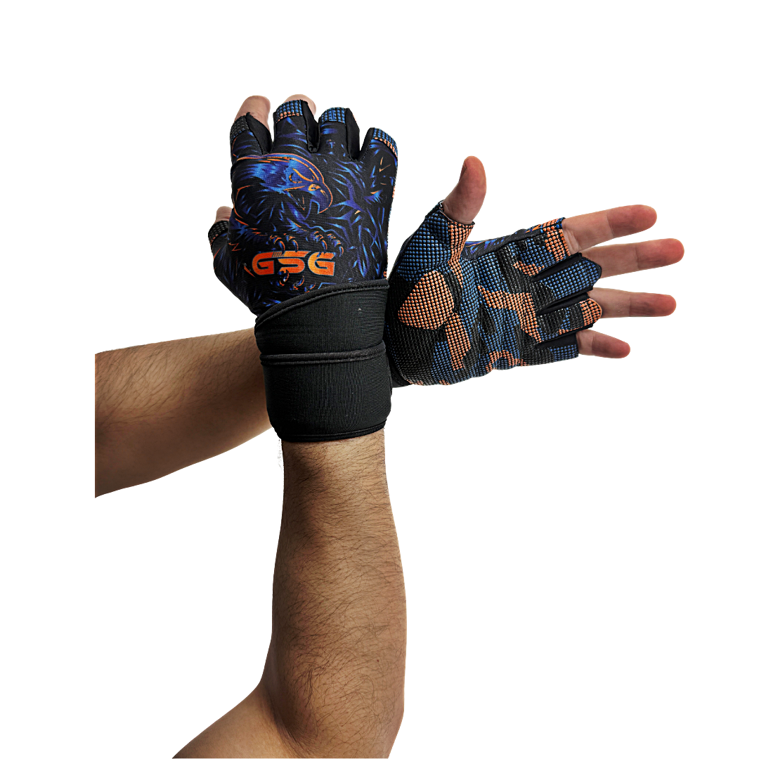Gym Gloves Falcon Series-Blue