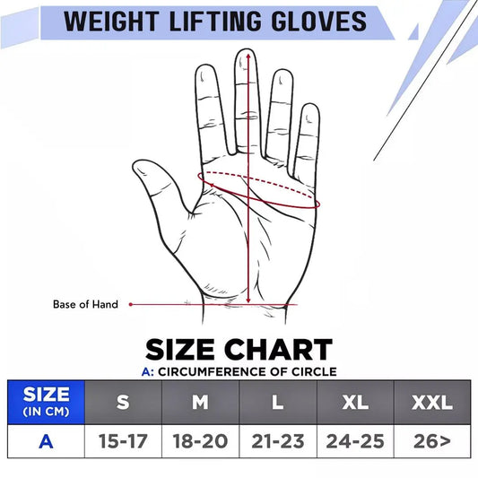 GSG GEL Padded Fingerless Weight Lifting Gloves gsgplanet