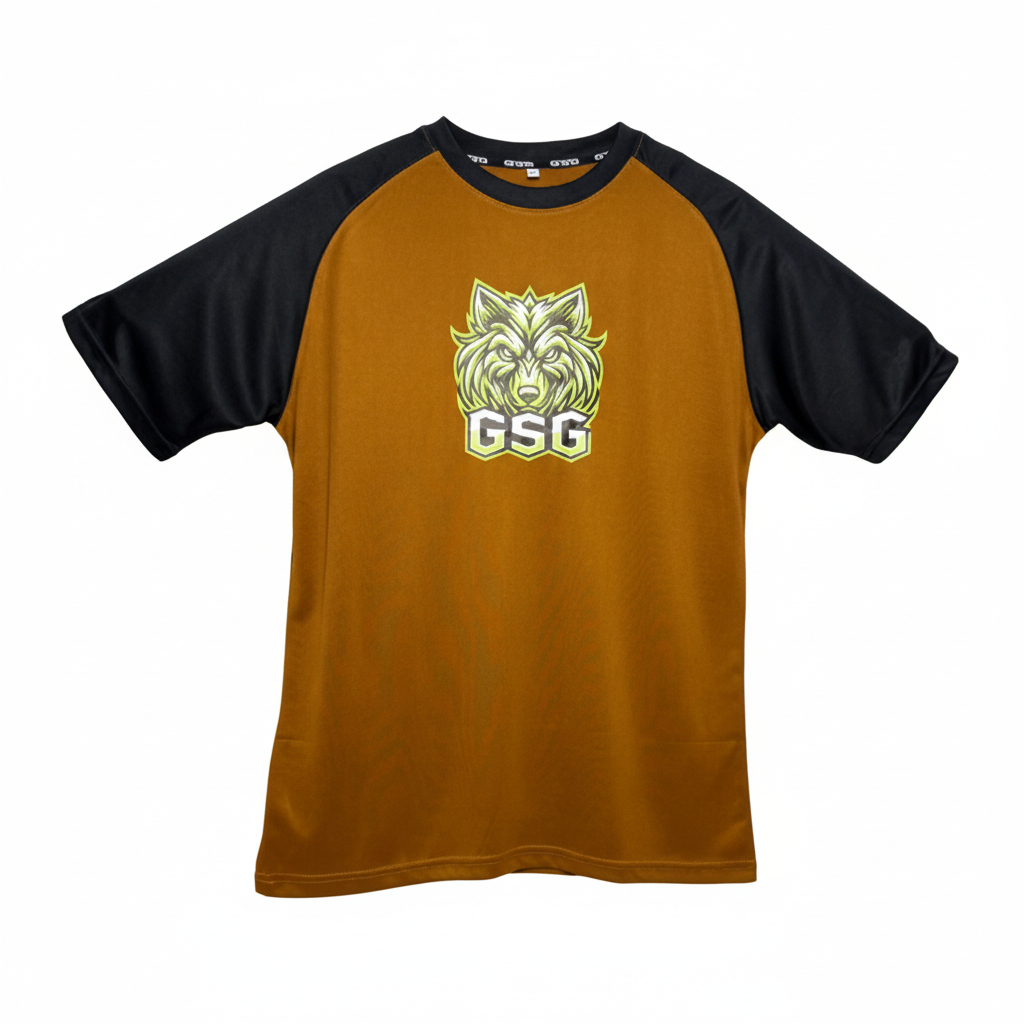 Gym T-Shirt –BROWN | Dry Fit Sportswear for Men