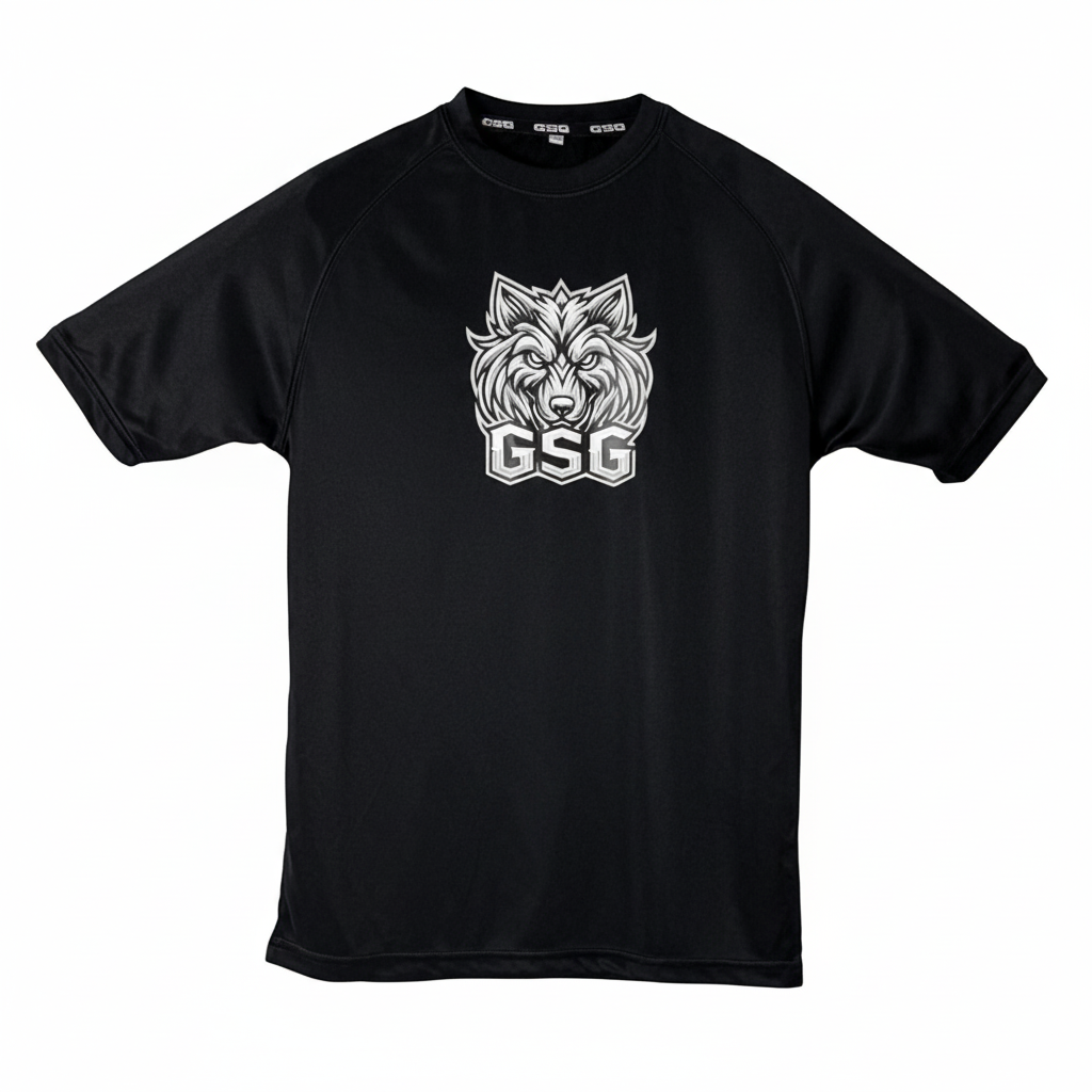 Gym T-Shirt –BLACK | Dry Fit Sportswear for Men