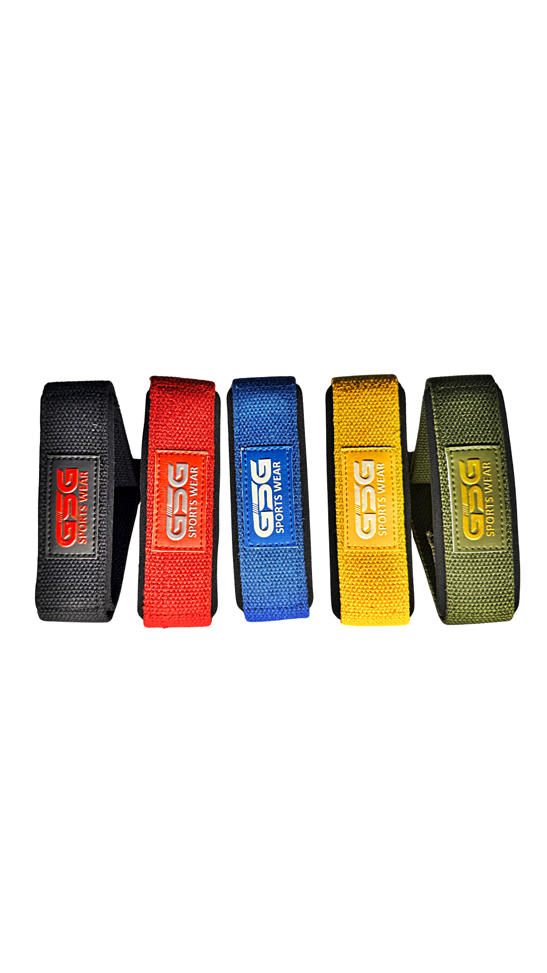 Heavy Duty Lifting Straps – For Weight Training & Wrist Support (Yellow)