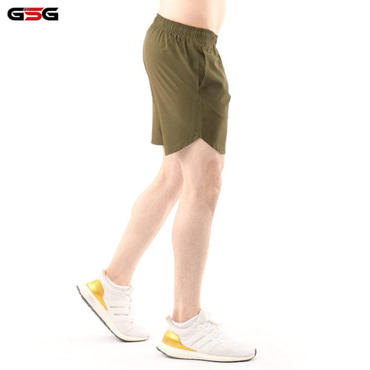 Active Wear Plain Shorts - Green