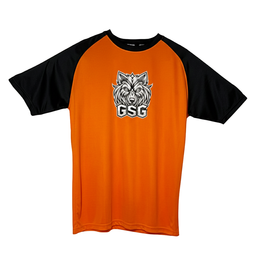 Gym T-Shirt –ORANGE | Dry Fit Sportswear for Men