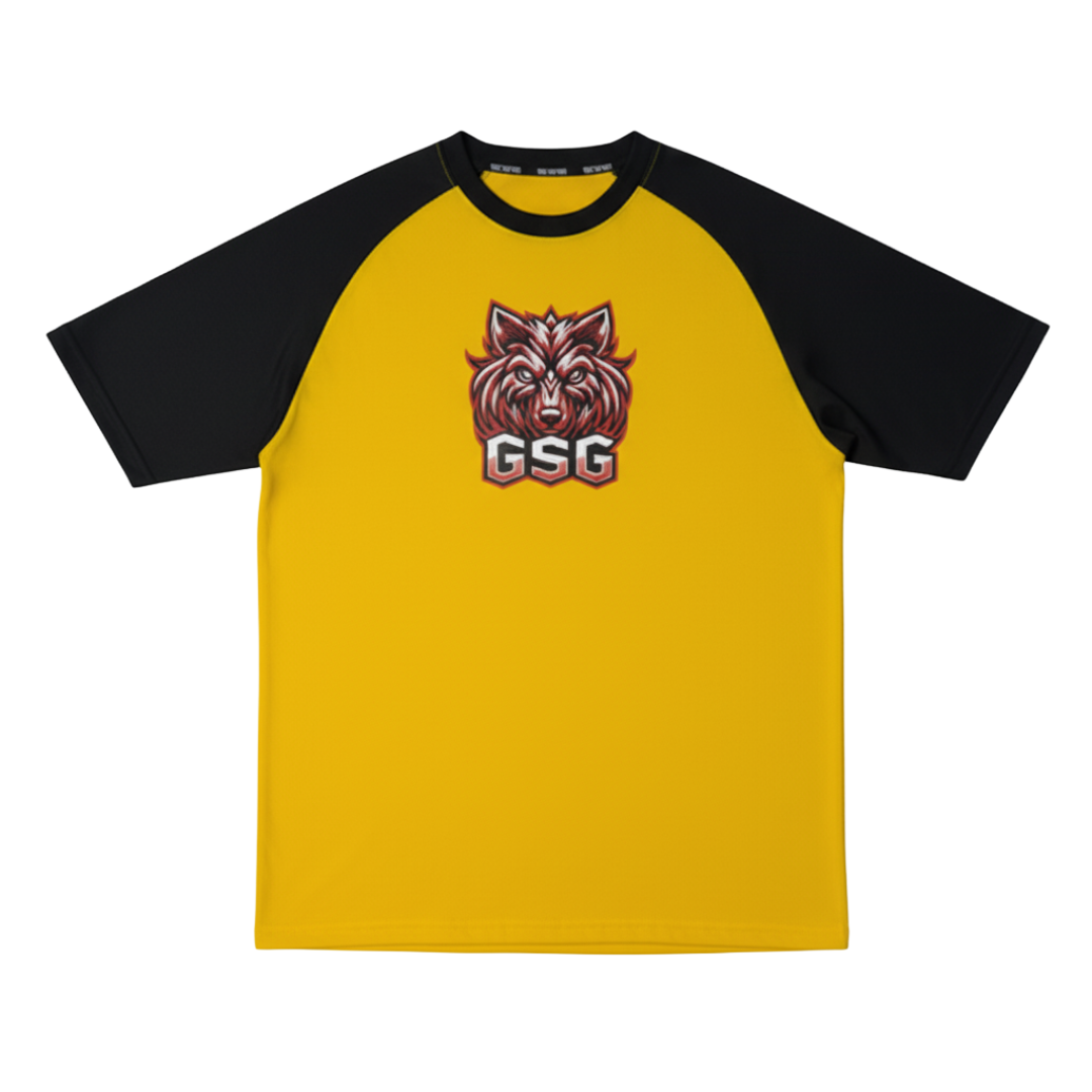 Gym T-Shirt –YELLOW | Dry Fit Sportswear for Men