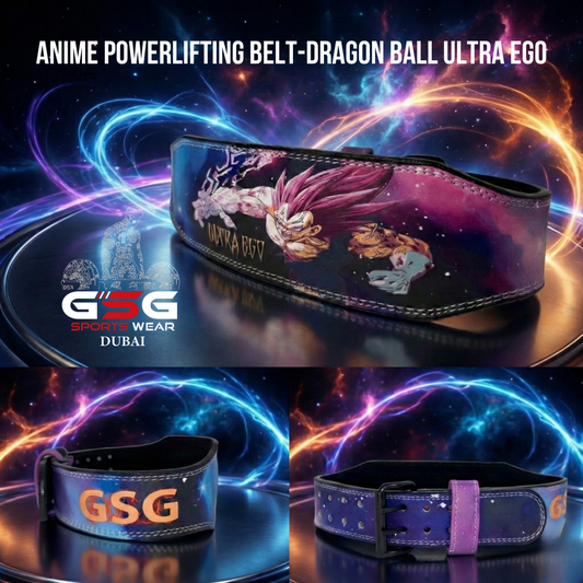 Anime Powerlifting Belt-Dragon Ball Ultra Ego (Buckle)