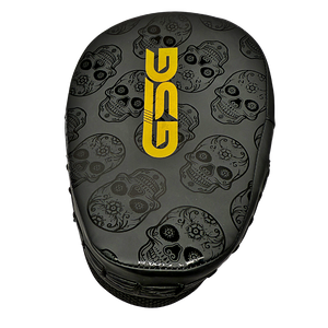 Skull Strike Focus Pads – Black & Gold