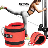 GSG Gym Ankle Strap - Red