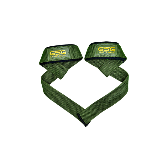 Heavy Duty Lifting Straps – For Weight Training & Wrist Support (Green)