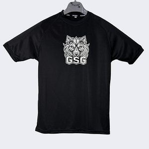 GSG Gym T-Shirt – Orange & Black | Dry Fit Sportswear for Men