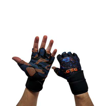 Gym Gloves Falcon Series-Blue