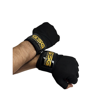 Weightlifting Gym Gloves - Black