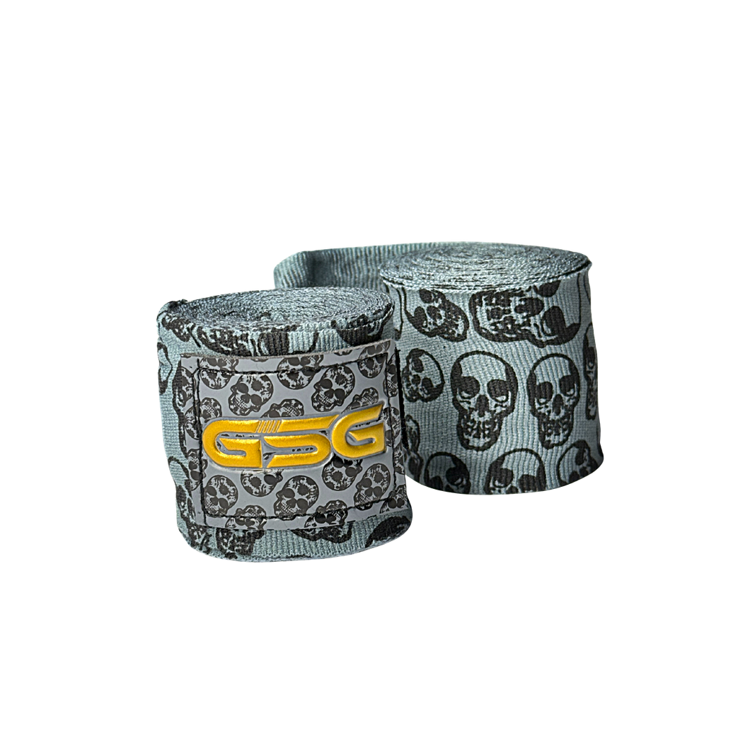 Skull Strike Hand Wraps