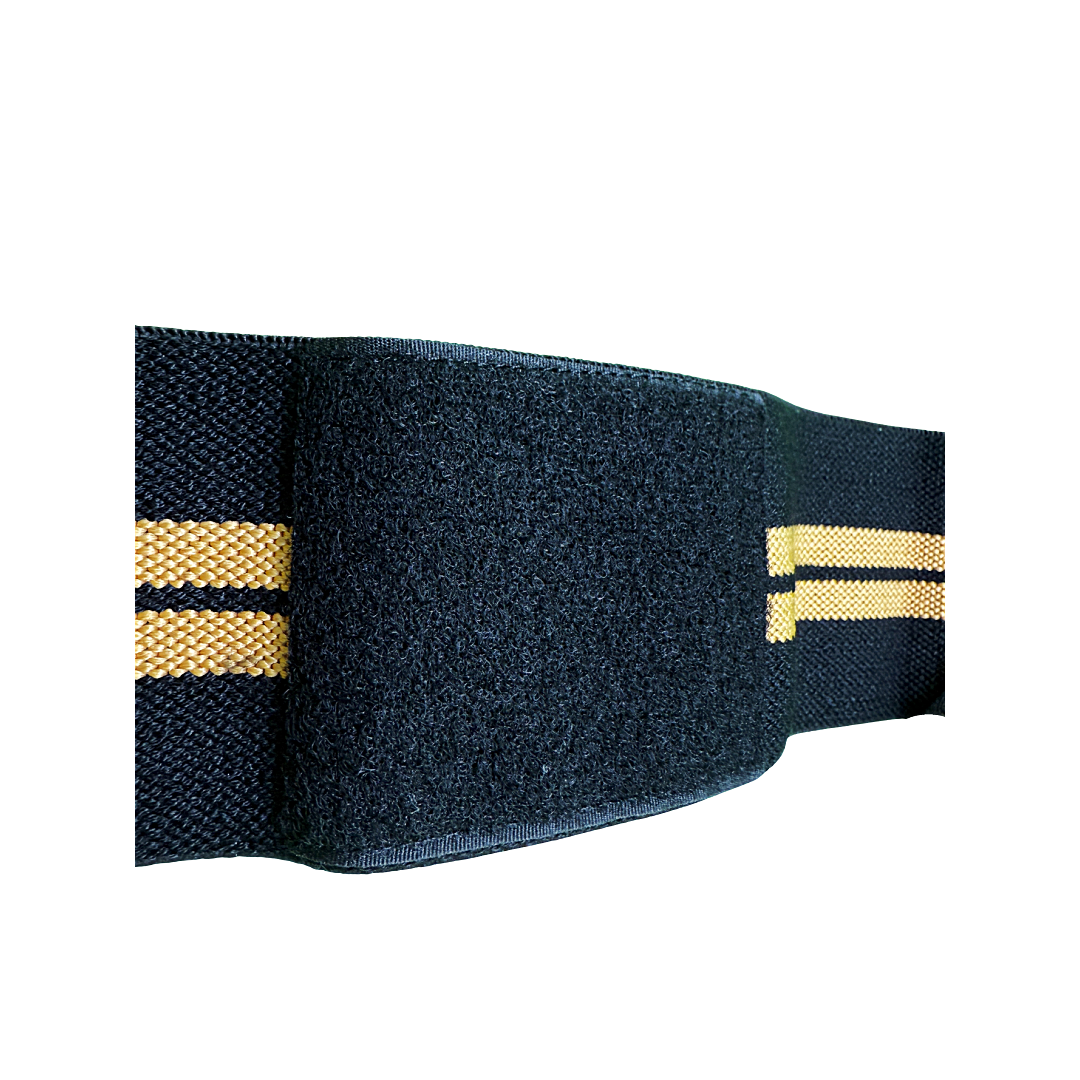 Wrist Straps – Yellow & Balck| GSG Sports Wear
