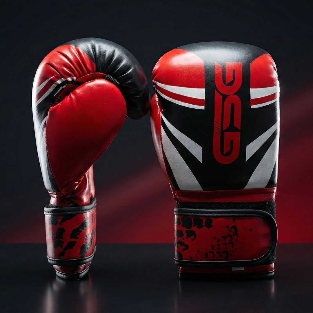 GSG Youth Pro Boxing Gloves – 6oz Series (Ages 8-13)-Red