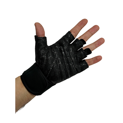 Weightlifting Gym Gloves - Black