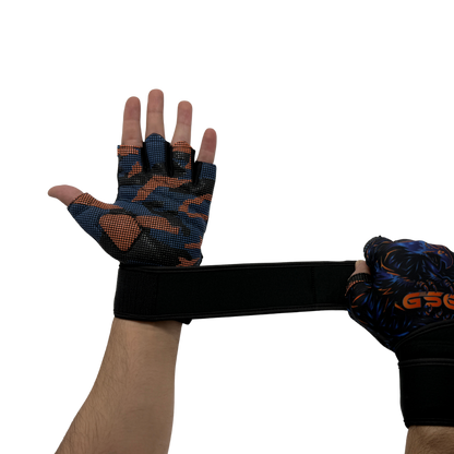 Gym Gloves Falcon Series-Blue