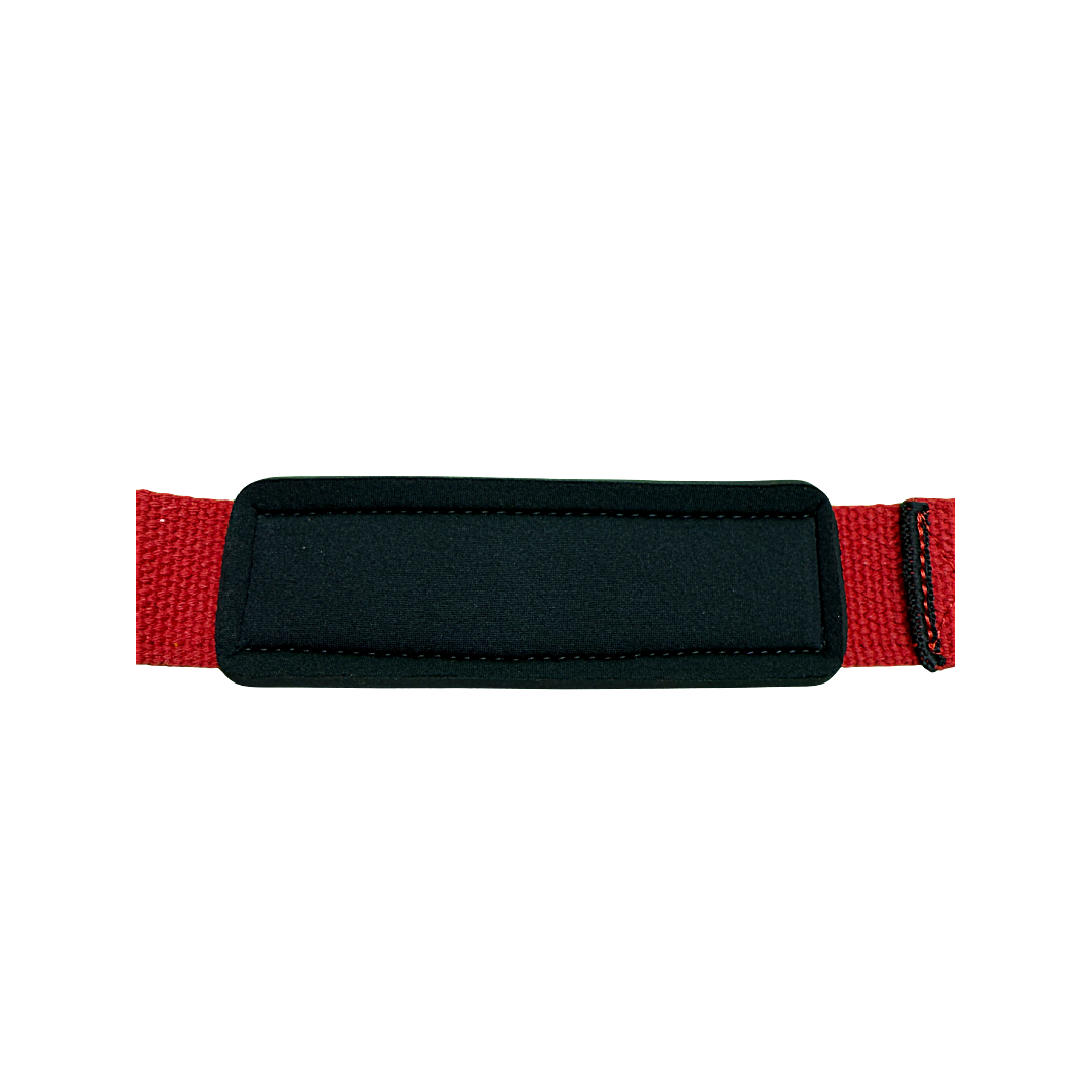 Heavy Duty Lifting Straps – For Weight Training & Wrist Support (Red)