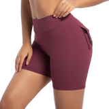 GSG Scrunch Pocket Womens Shorts - Pink