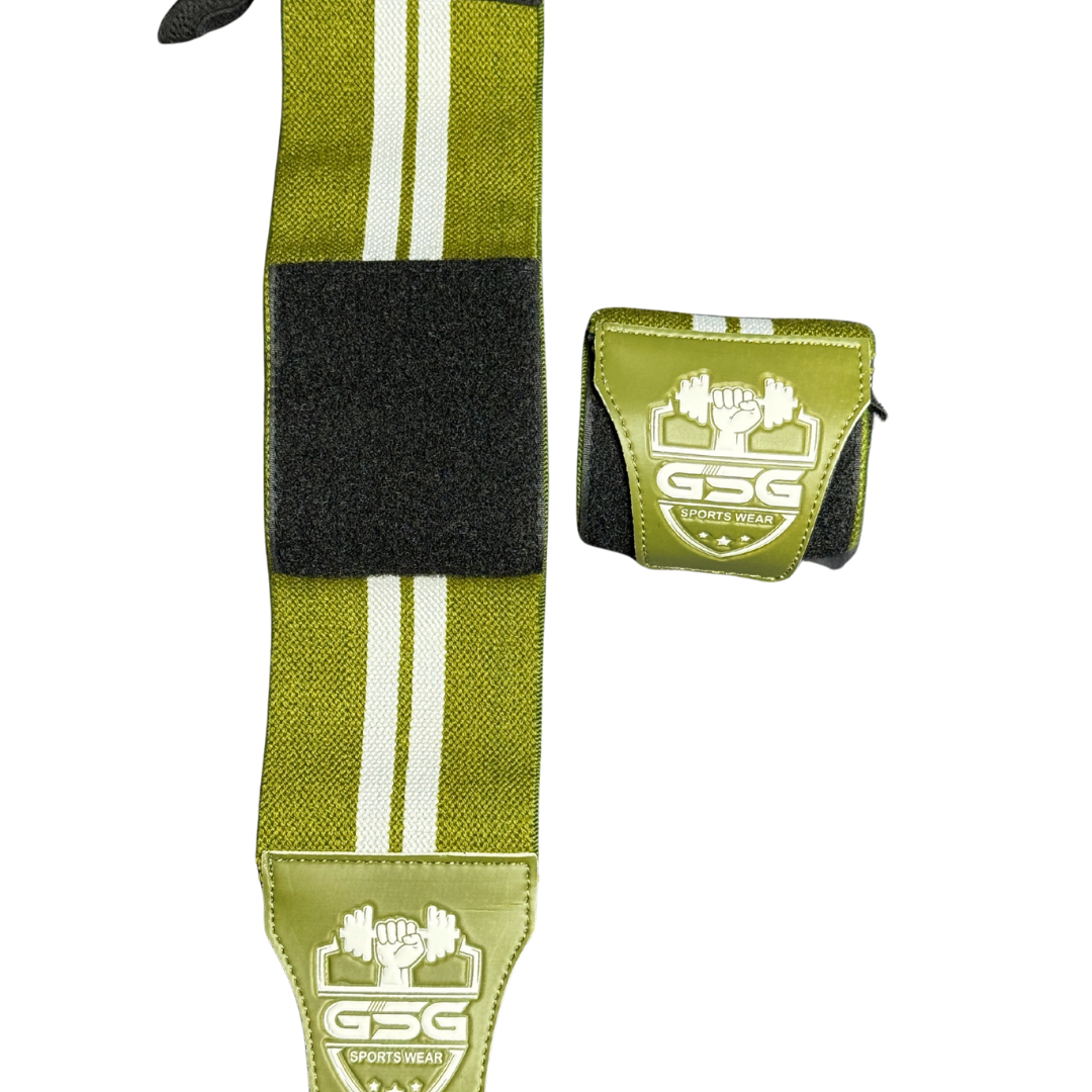 Wrist Straps – Green | GSG Sports Wear