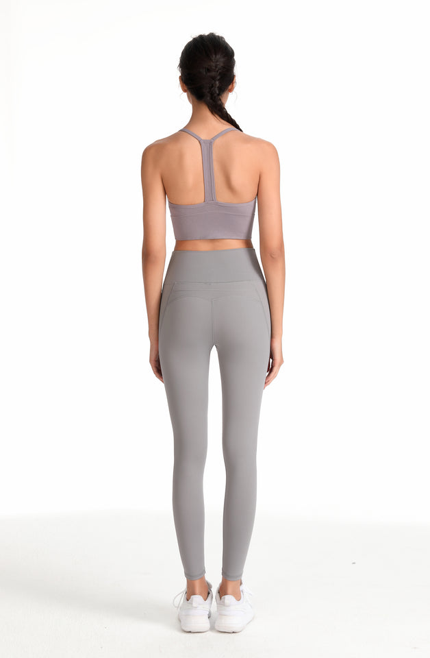 GSG Racerback Sports Bra – Grey