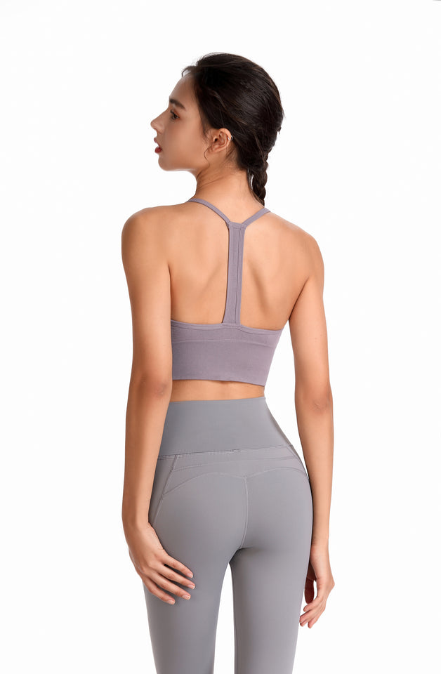 GSG Racerback Sports Bra – Grey